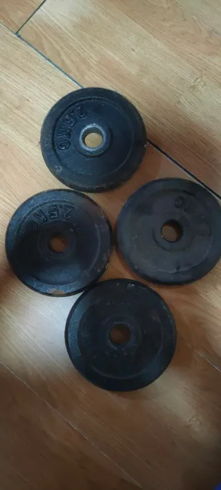 Discos de pesa 2.5 kg