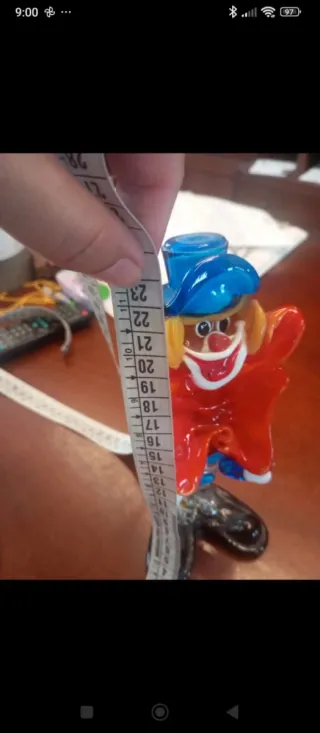 Pagliaccio Murano in Vetro