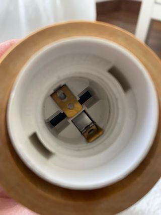 Juego 2 Lámparas Techo Madera