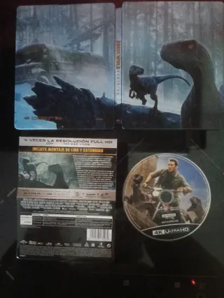 Jurassic World Dominion Steelbook 4K UHD Blu-ray