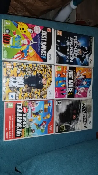 Lote 5 Juegos Wii: Just Dance, Michael Jack