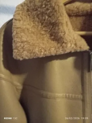 Abrigo Adolfo Dominguez Beige/Marrón