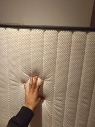 Colchón Matrimonio Híbrido Seminuevo Calidad Alta!