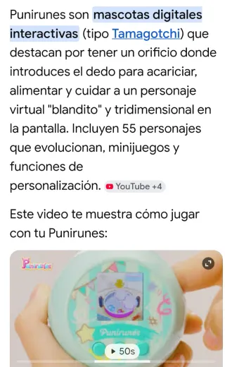 Mascota Digital Punirunes con funda