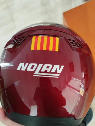 Casco Nolan Rojo
