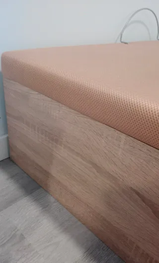 Canapé abatible madera y tela