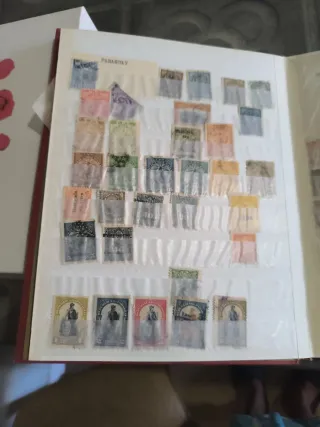 Álbum de sellos antiguos