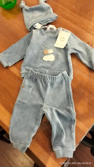 Nuovo Completo neonato Mayoral 3 pezzi