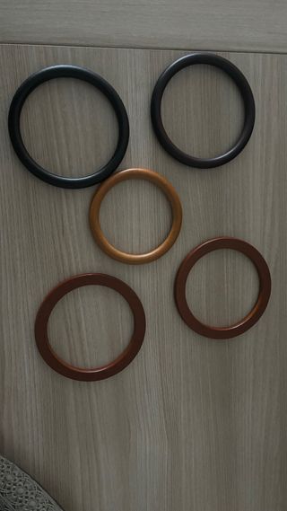 Asas de madera para bolso