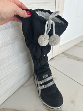 Stivali Onitsuka Tiger neve neri e argento