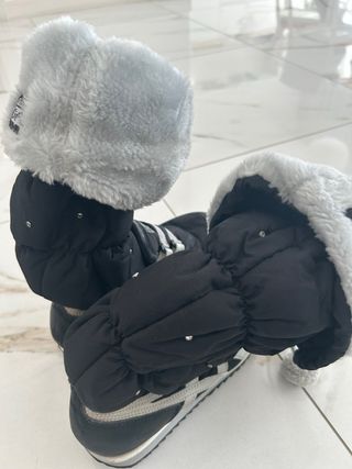 Stivali Onitsuka Tiger neve neri e argento