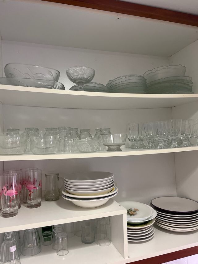 Vajilla Cristal Platos Vasos Cuencos