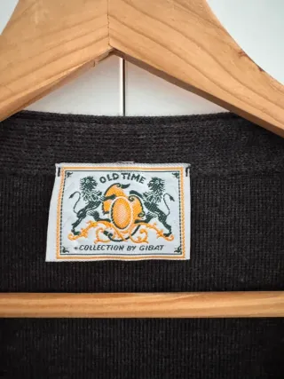 Gilet uomo vintage grigio taglia XL