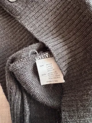 Gilet uomo vintage grigio taglia XL