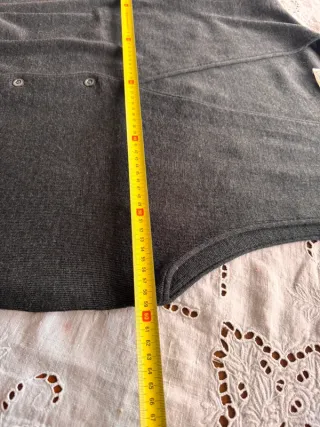 Gilet uomo vintage grigio taglia XL