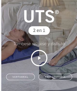 Sistema de masaje por presión de aire de 5 canales