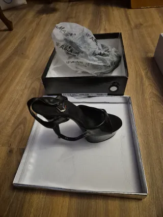 Zapatos de salón y fiesta marrones talla 36