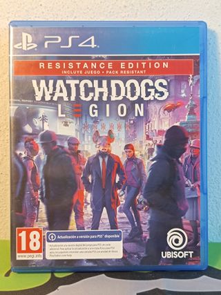 Watch Dogs Legion PS4 Resistance Edition Pal Esp