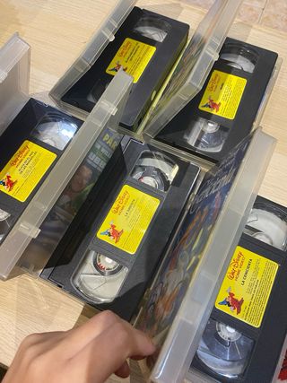 Lote 5 Películas VHS Disney Clásicos Español