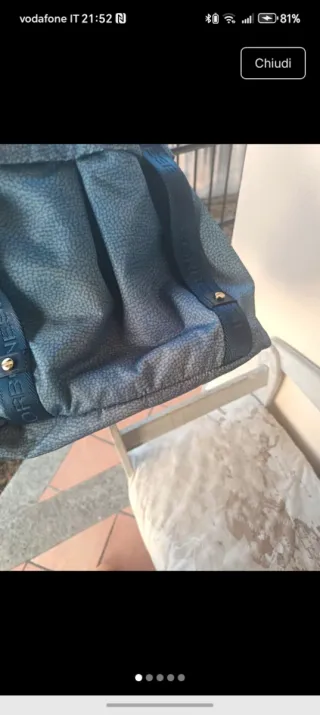 Borsa Borbonese Azzurra