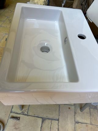 Lavabo de Porcelana Blanco Nuevo