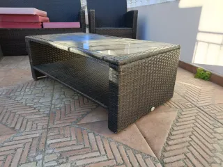 Conjunto de Muebles de Jardín Ratán