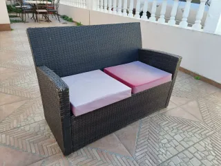 Conjunto de Muebles de Jardín Ratán