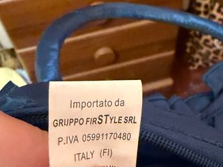 Borsetta FIRSTYLE blu