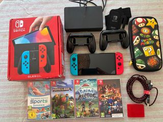 Nintendo Switch OLED Neón