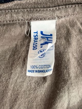 Camiseta Talla M Estampado Aves