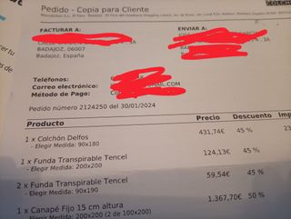 Cama King Size 2x2m Maxcolchon