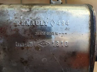 Tramo final e intermedio escape Megane