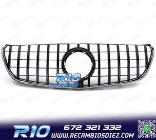 PARRILLA MERCEDES V W447 14-19 NEGRO BRILLO