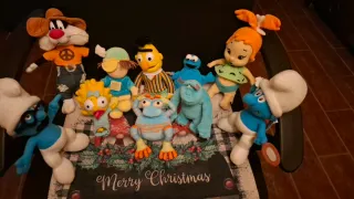 Lote 10 Peluches Variados Personajes Dibujos