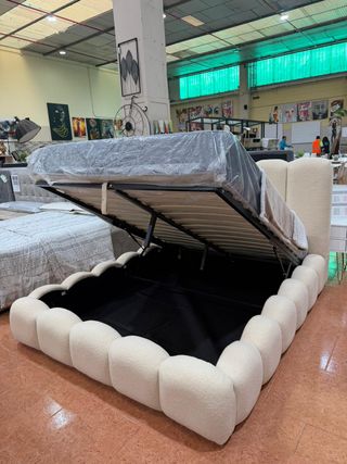 Cama Canapé Estética Beige