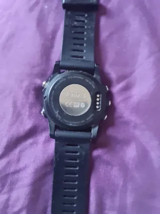 Reloj Garmin Negro y Plateado