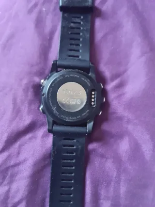 Reloj Garmin Negro y Plateado