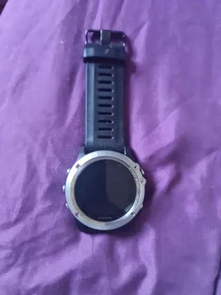 Reloj Garmin Negro y Plateado
