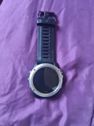 Reloj Garmin Negro y Plateado