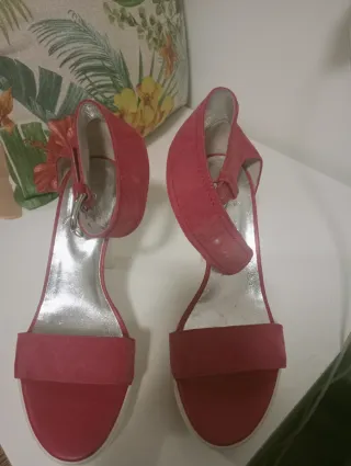 Sandali Hogan Tg 36 Rosa/Rosso