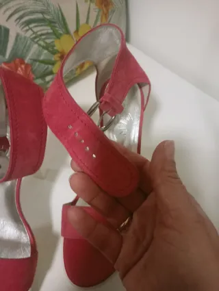 Sandali Hogan Tg 36 Rosa/Rosso