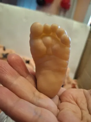 Bebé Reborn Vinilo/Tela con Accesorios