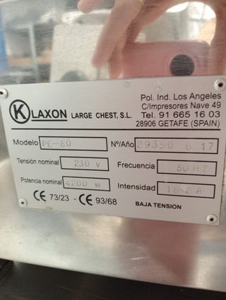 Plancha profesional LAXON