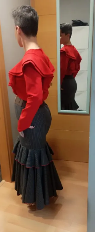 Conjunto Flamenco Falda y Blusa