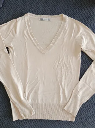 Jersey Zara Beige Talla M