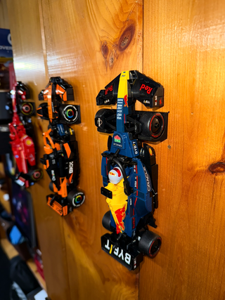 Soporte Pared Lego F1 Speed Champion 3D
