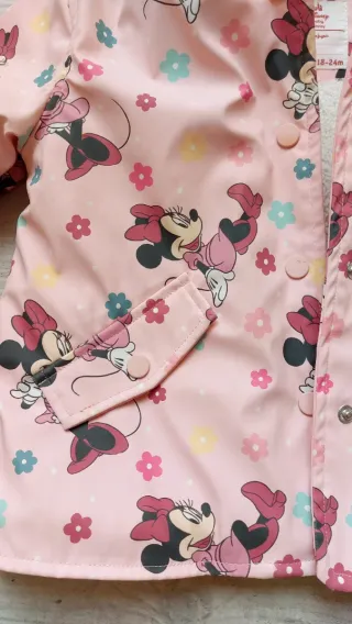 Parka engomada niña Minnie Mouse