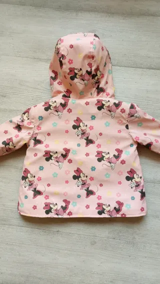 Parka engomada niña Minnie Mouse