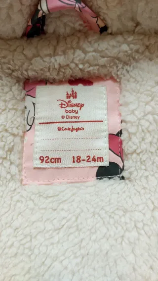 Parka engomada niña Minnie Mouse