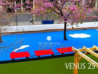 Césped Artificial 25 mm - Vanda 25 Blanco Infantil - Kids